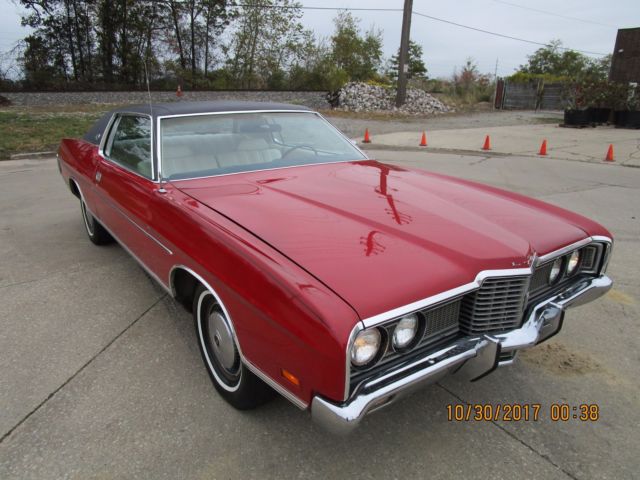 1972 Red Ford LTD Coupe