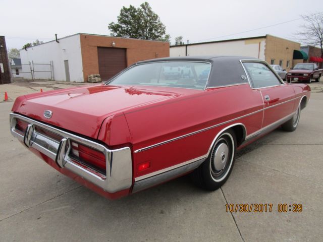 1972 Red Ford LTD Coupe