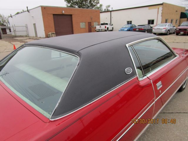 1972 Red Ford LTD Coupe