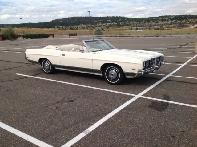 1972 white Ford Other Convertible