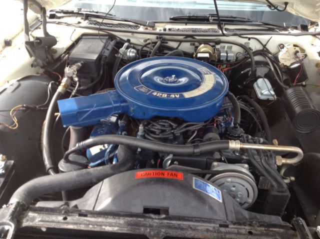 1972 white Ford Other Convertible