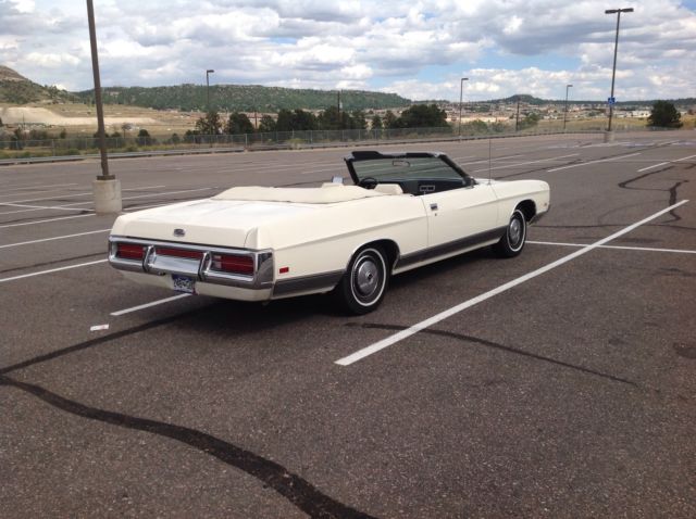 1972 white Ford Other Convertible
