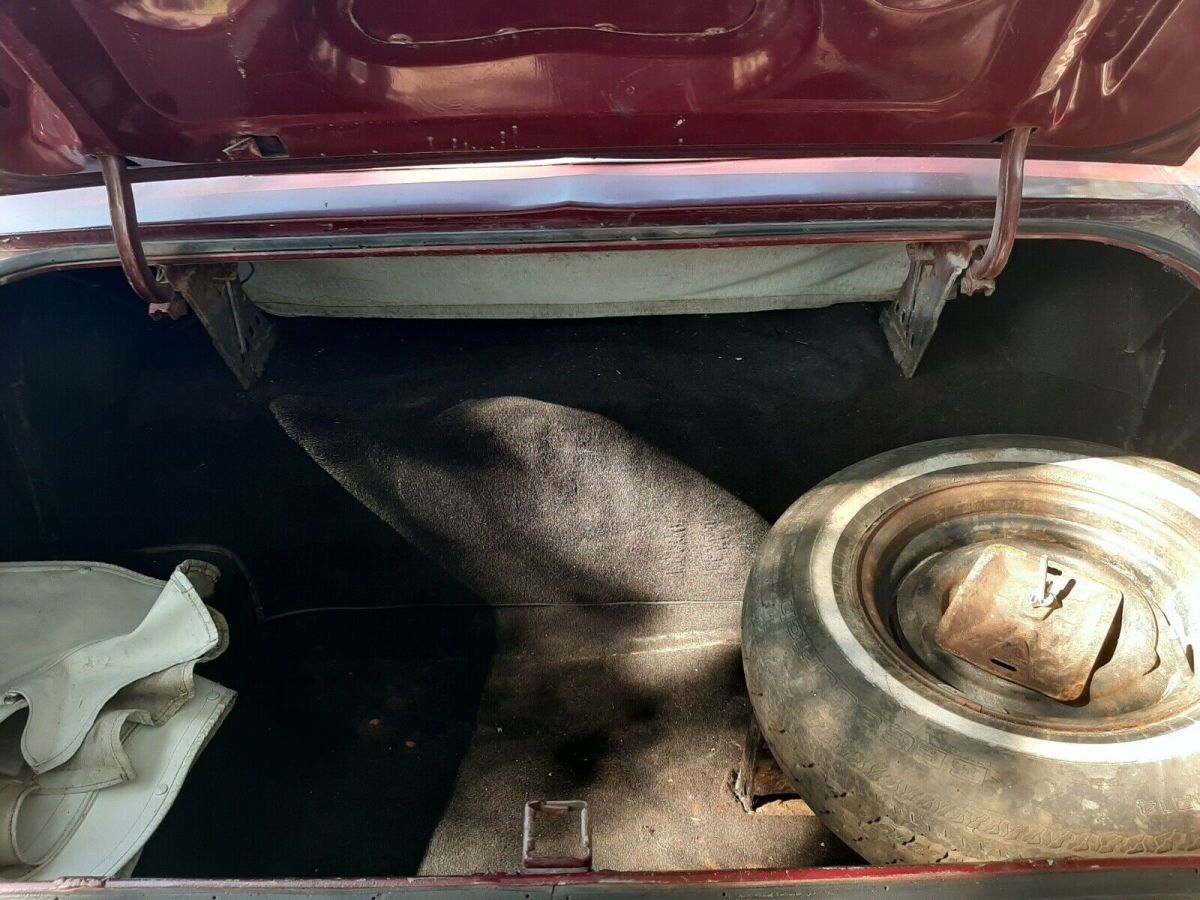 1972 Red Ford LTD Convertible