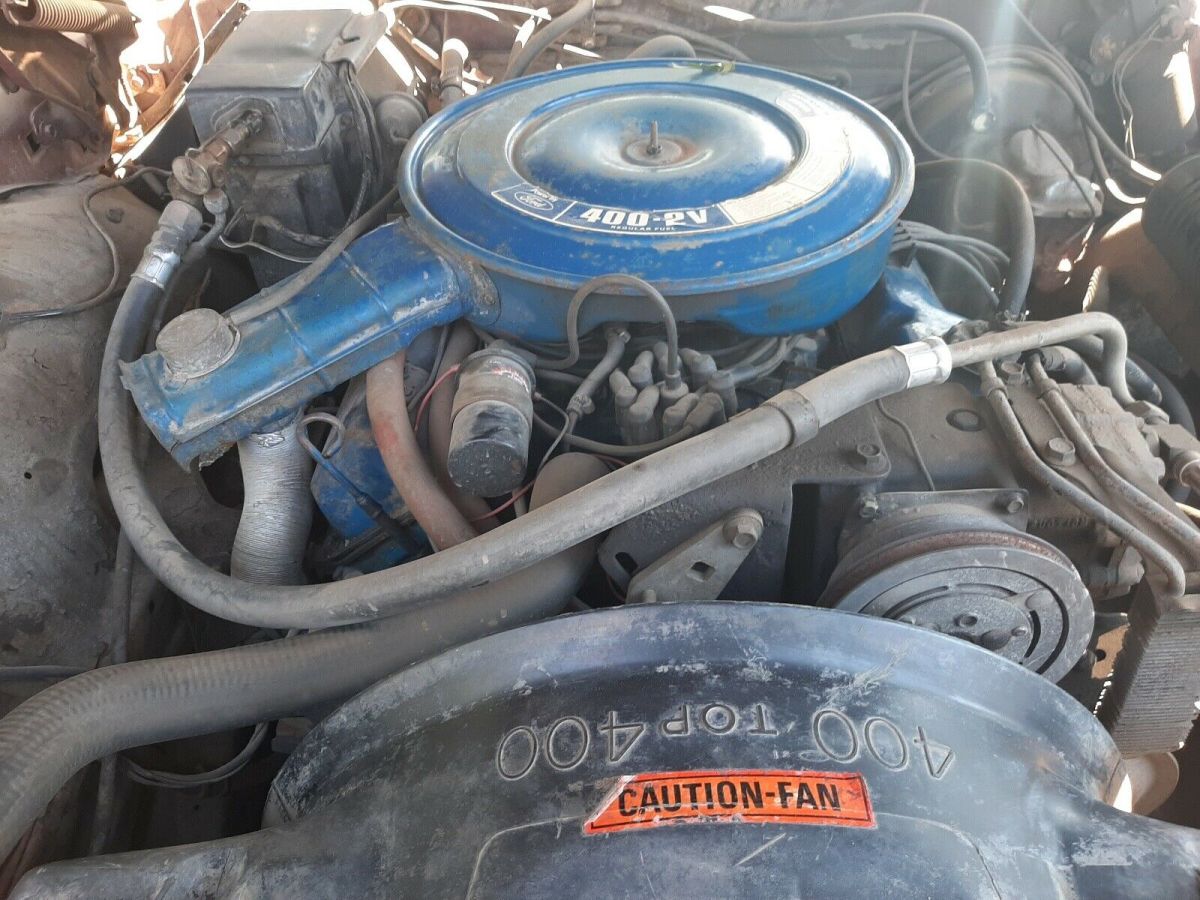 1972 Red Ford LTD Convertible