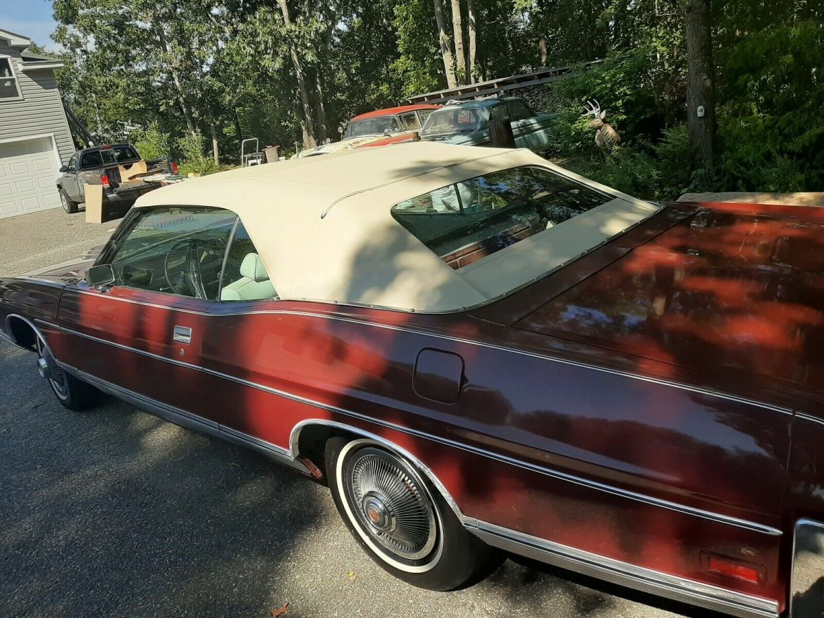 1972 Red Ford LTD Convertible