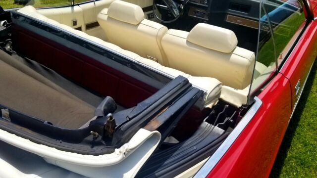 1972 Red Ford LTD Convertible