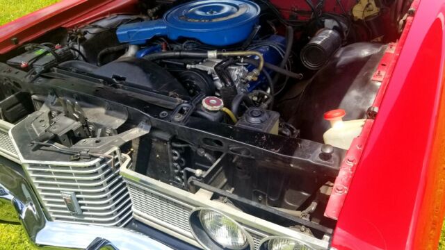 1972 Red Ford LTD Convertible