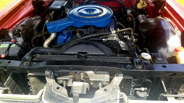 1972 Red Ford LTD Convertible