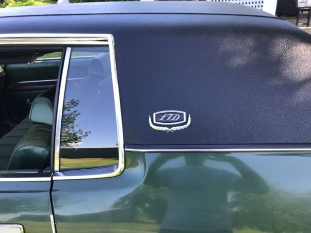 1972 Green Ford LTD Coupe