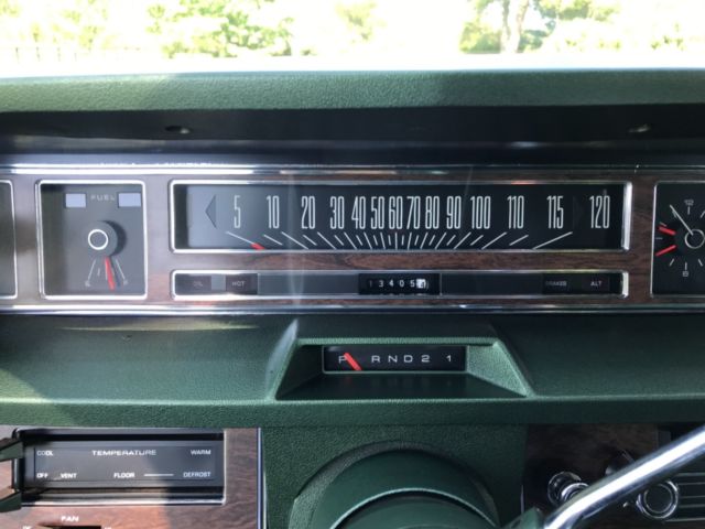 1972 Green Ford LTD Coupe