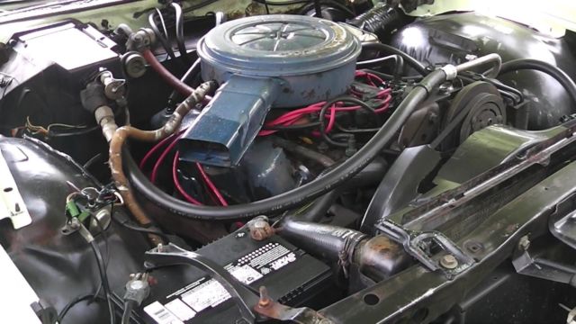 1972 Green Ford LTD Sedan