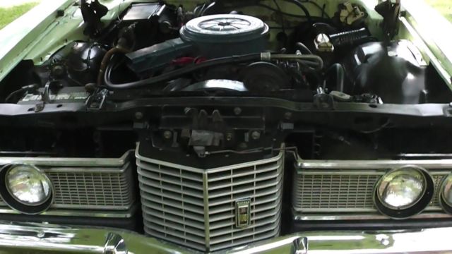 1972 Green Ford LTD Sedan