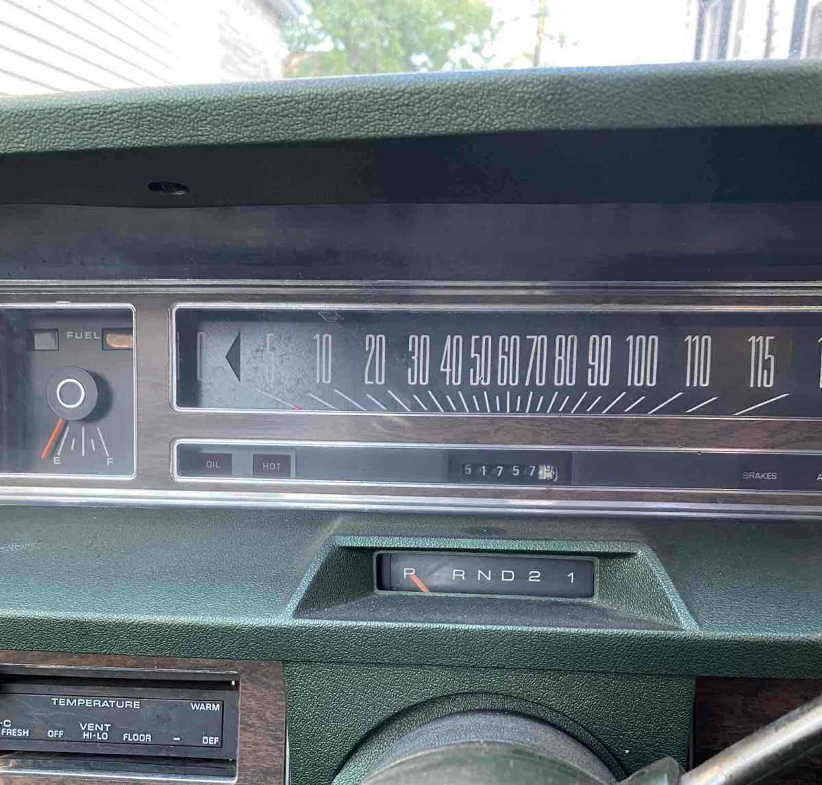 1972 Green Ford LTD Sedan