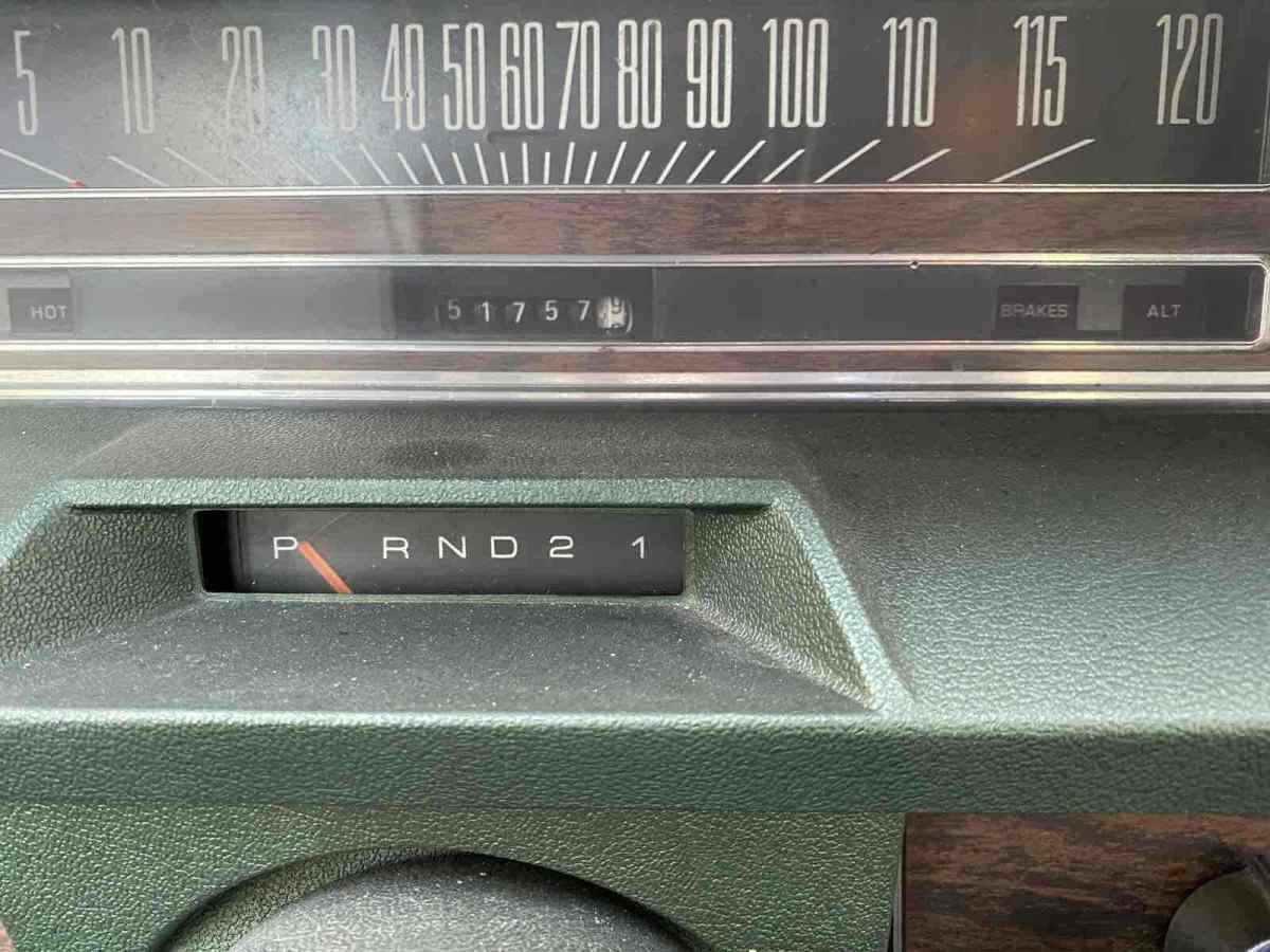 1972 Green Ford LTD Sedan