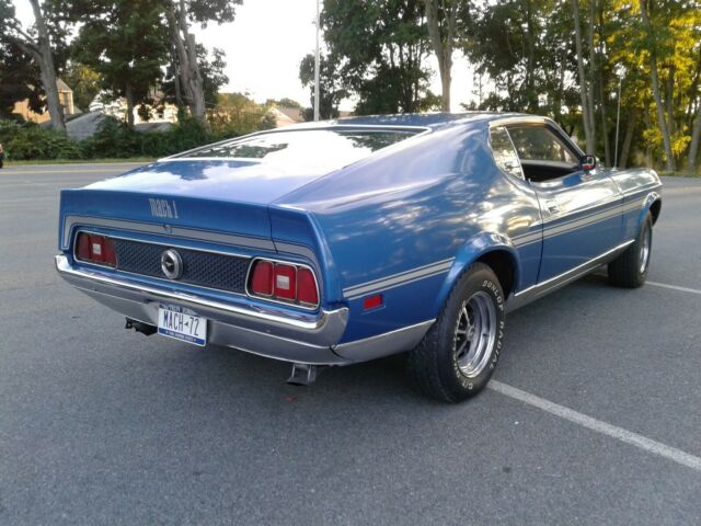 1972 Blue Ford Mustang Coupe