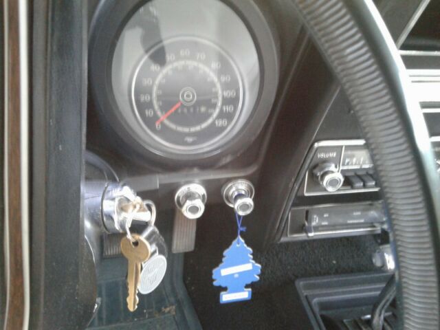 1972 Blue Ford Mustang Coupe