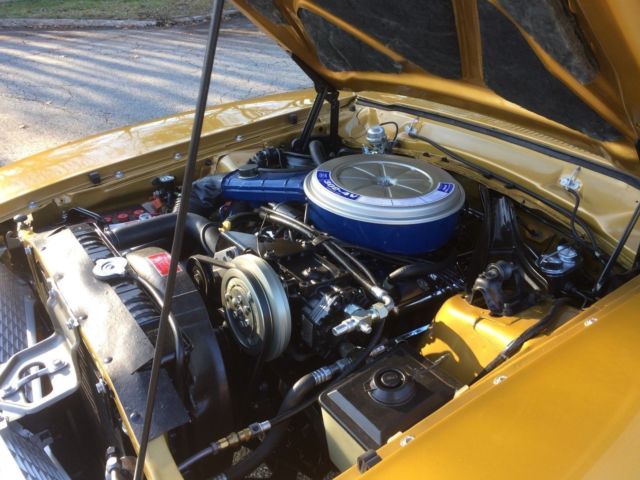 1972 Gold Ford Maverick Sedan