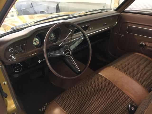 1972 Gold Ford Maverick Sedan