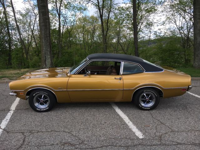 1972 Gold Ford Maverick Sedan
