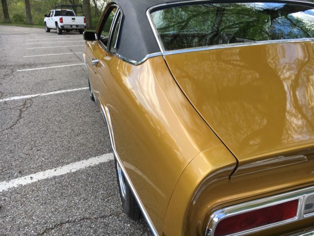 1972 Gold Ford Maverick Sedan