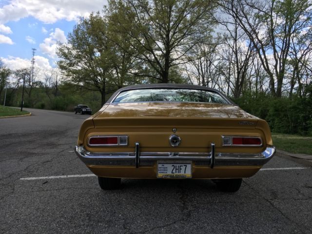1972 Gold Ford Maverick Sedan