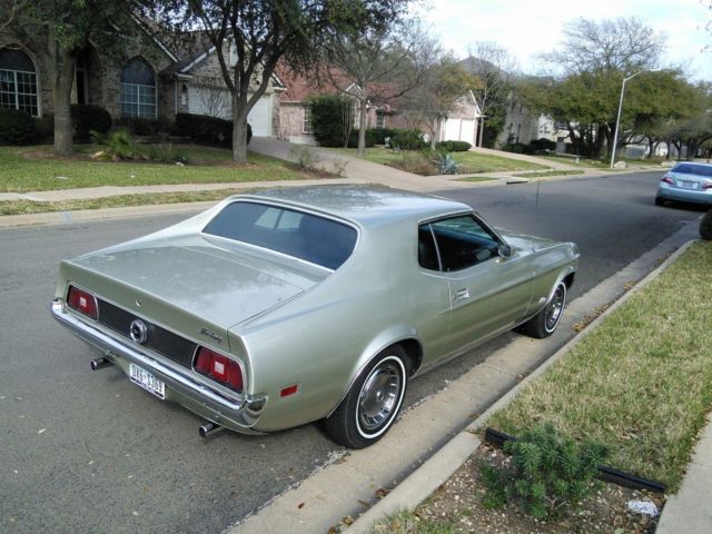1972 Silver Ford Mustang Coupe