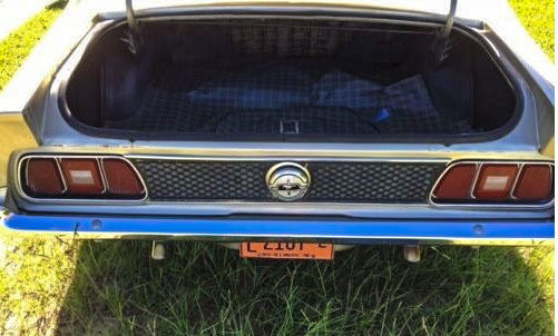 1972 Silver Ford Mustang Coupe