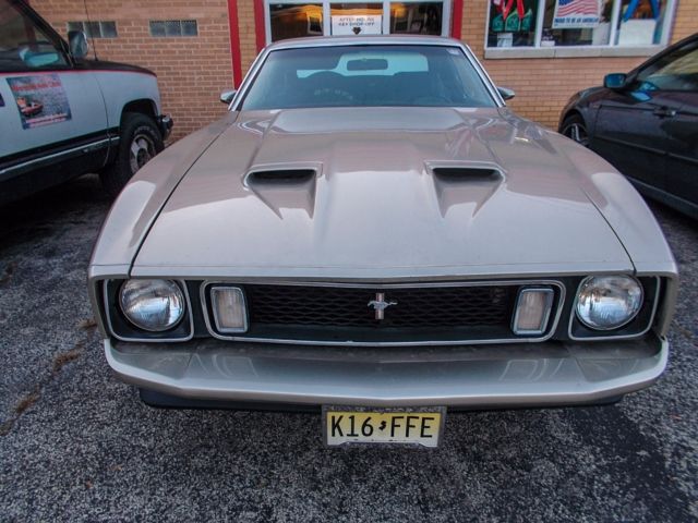 1972 Silver Ford Mustang Coupe