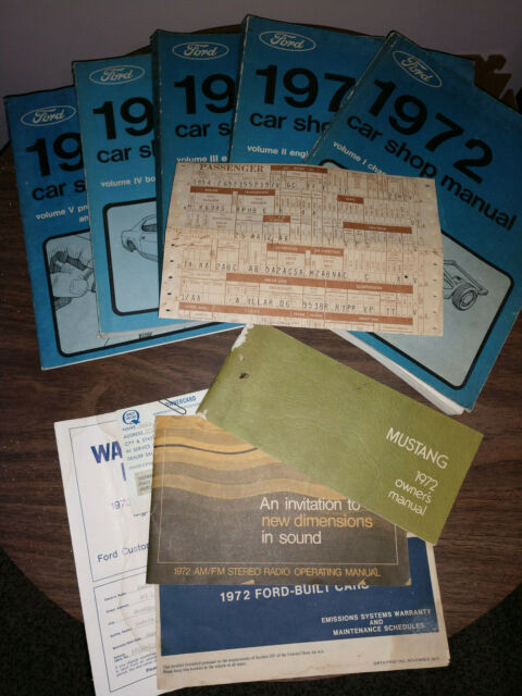 1972 Black Ford Mustang Coupe