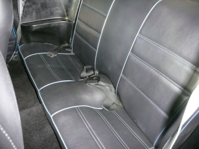 19720000 Blue Ford Mustang Sedan