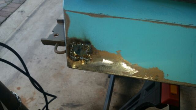 1972 Blue Ford Mustang