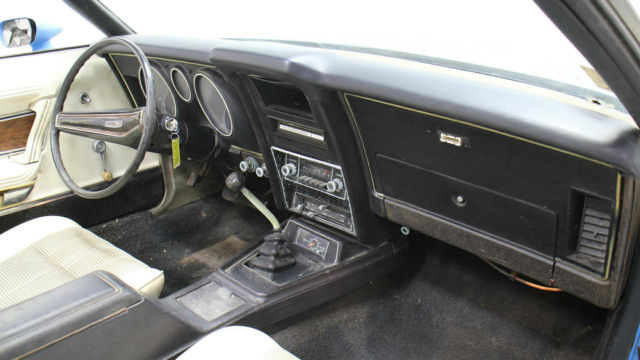 1972 Grabber Blue Ford Mustang Convertible