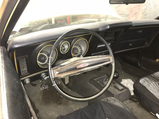 1972 Medium Bright Yellow Ford Mustang Convertible
