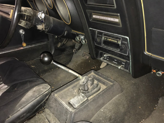 1972 Medium Bright Yellow Ford Mustang Convertible