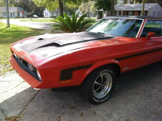 1972 Red Ford Mustang Coupe