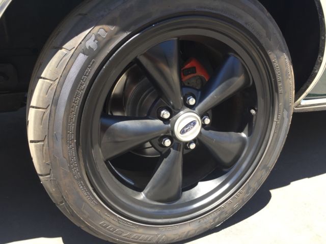 1972 Dark metallic green Ford Mustang Coupe