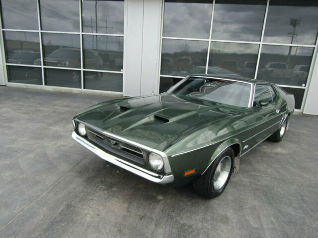 1972 Green Ford Mustang --