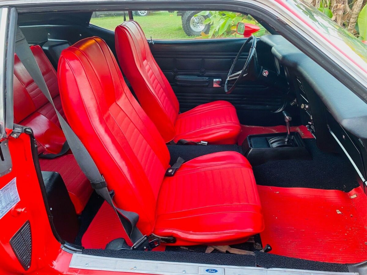 1972 Red Ford Mustang Fastback