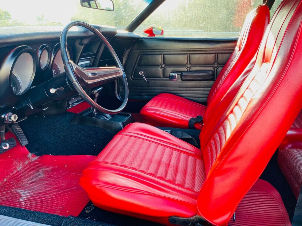 1972 Red Ford Mustang Fastback