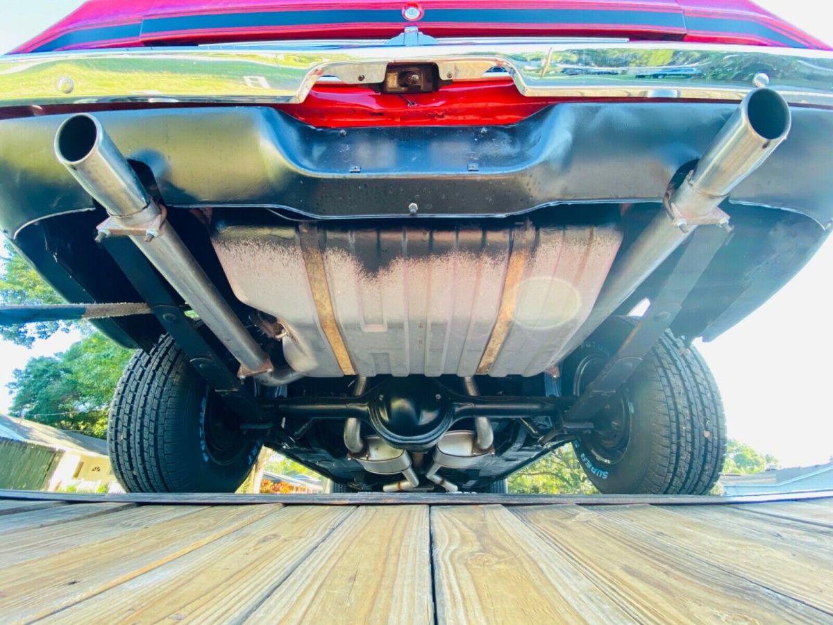 1972 Red Ford Mustang Fastback