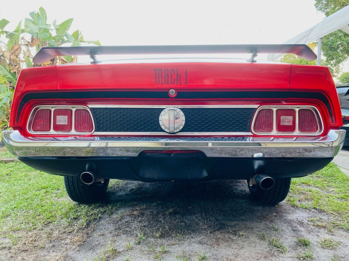 1972 Red Ford Mustang Fastback