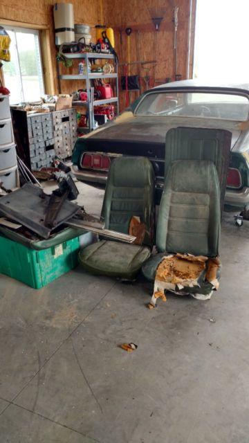 1972 Green Ford Mustang Coupe