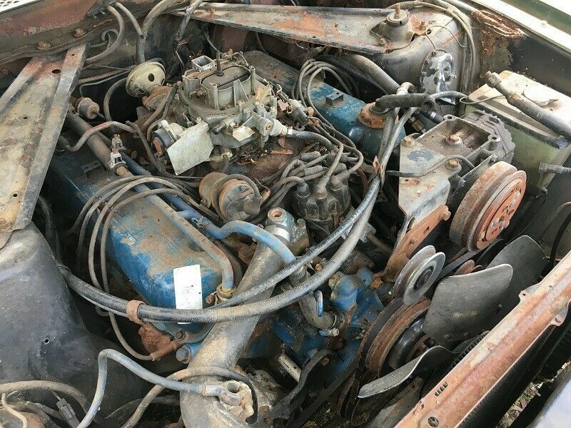 1972 Green Ford Mustang Coupe