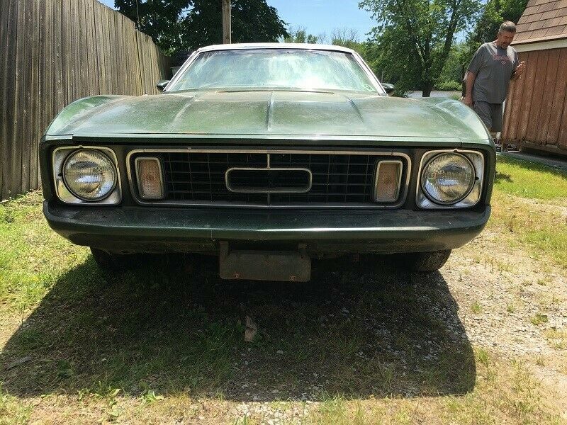 1972 Green Ford Mustang Coupe