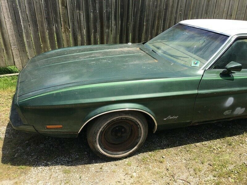 1972 Green Ford Mustang Coupe