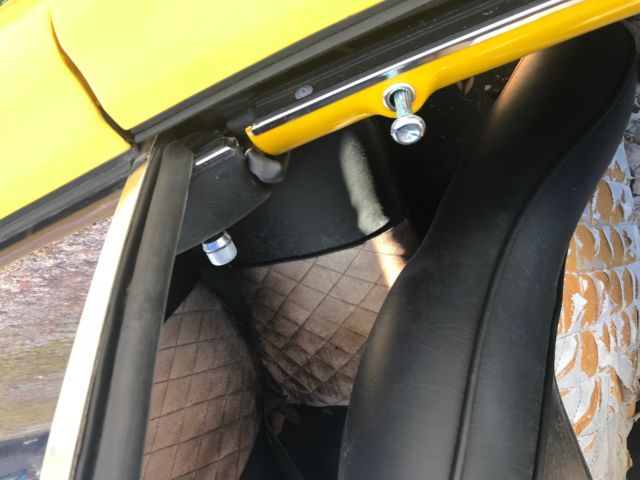 1972 Yellow Ford Mustang Fastback