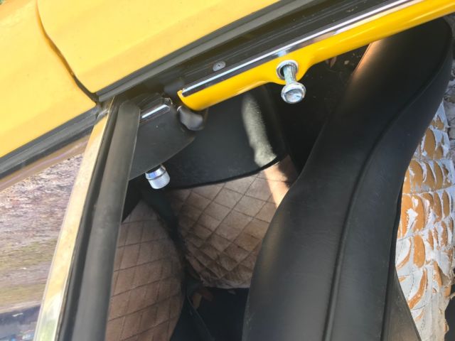 1972 Yellow Ford Mustang Fastback