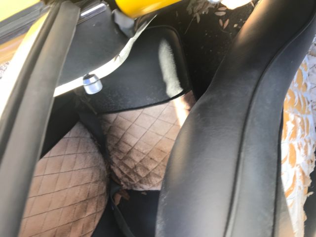 1972 Yellow Ford Mustang Fastback