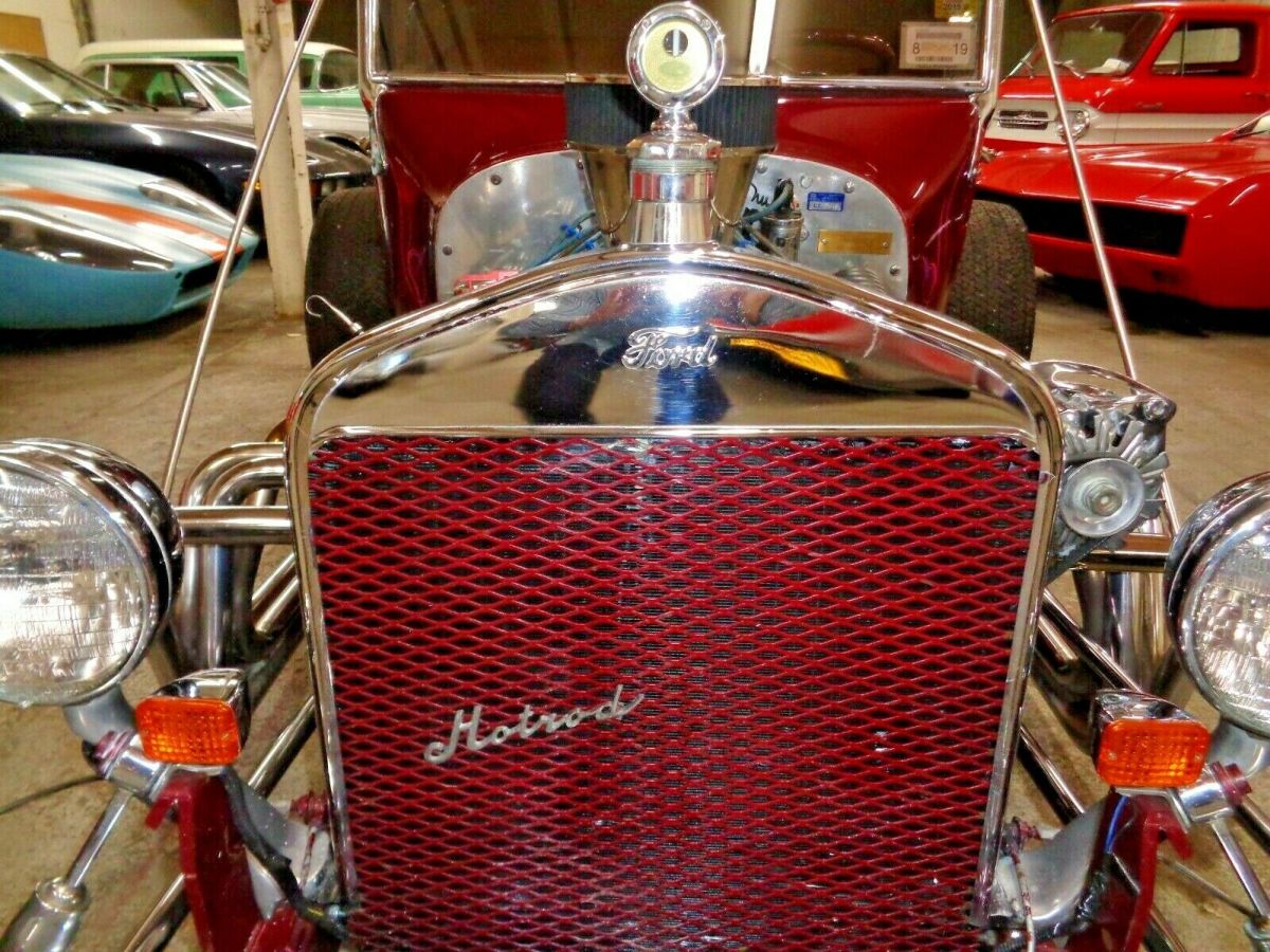 1972 Burgundy Ford Other T-BUCKET