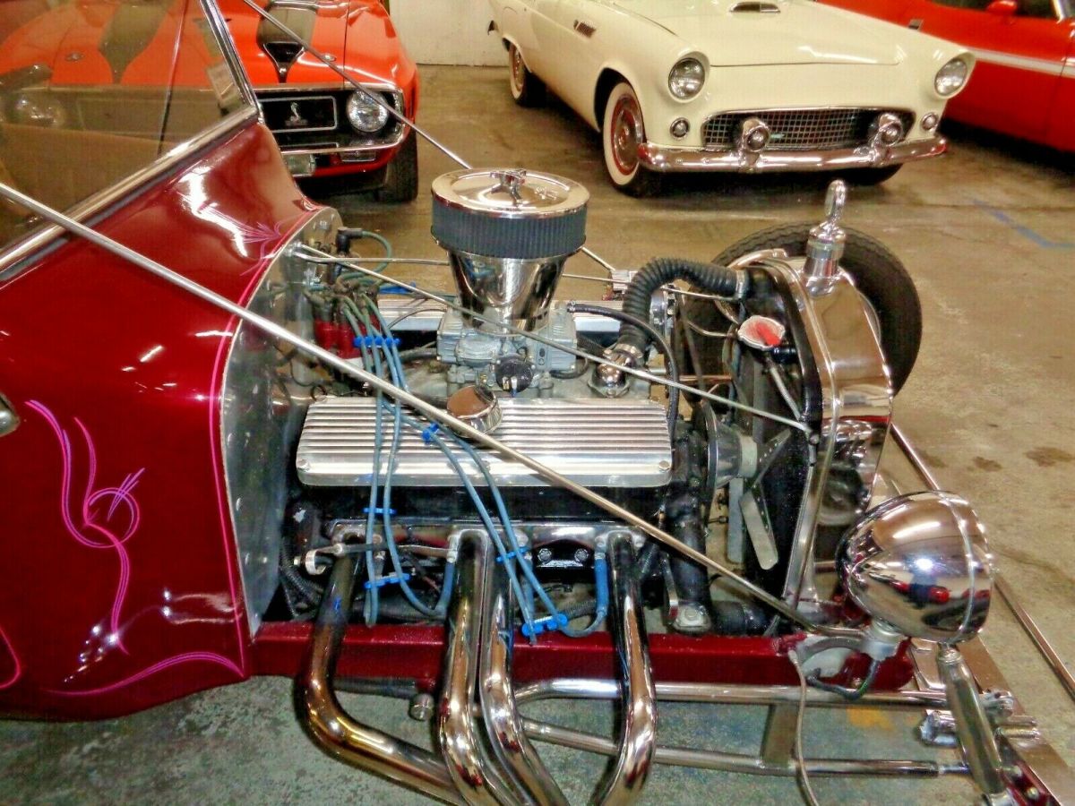 1972 Burgundy Ford Other T-BUCKET